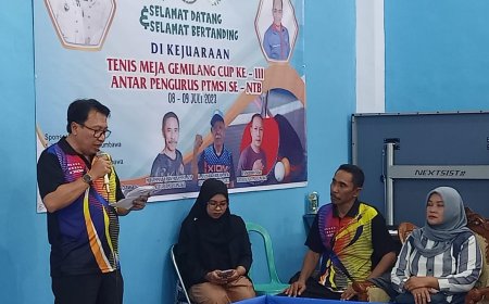 Bupati Sumbawa Buka Gemilang Cup III,Jadikan Momen Berkesan Jalin Persabatan dan Prestasi