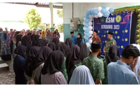 Kasi Pendidikan Madrasah Kemenag Sumbawa Buka Kompetisi Sains Madrasah Tahun 2023