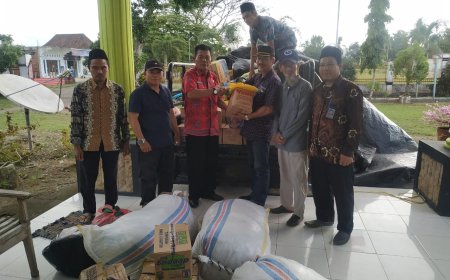 FKUB Kabupaten Sumbawa Serahkan Bantuan Bencana Banjir Kec.Lunyuk