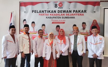 Wabup Hj.Dewi Noviany Dilantik jadi Ketua Dewan Pakar PKS  Sumbawa, Ahdar Ucapkan Selamat