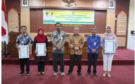 Tindak Lanjut Rekomendasi BPK terkait Aset, Pemda Sumbawa Gelar Rakor PBM dan Rekonsiliasi BMD