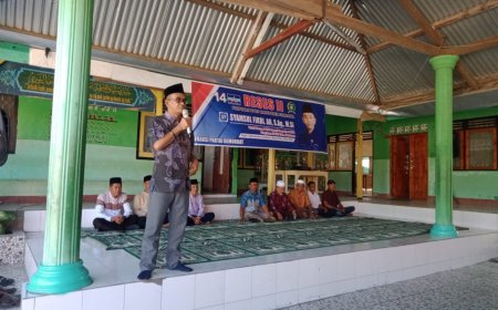 Reses di Ponpes Gunung Galesa, SF  Arus Utamakan Pendidikan dengan Gelontorkan Pokir 600 Juta