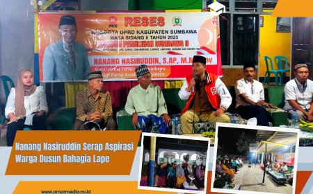 Nanang Nasiruddin Serap Aspirasi Warga Dusun Bahagia Lape