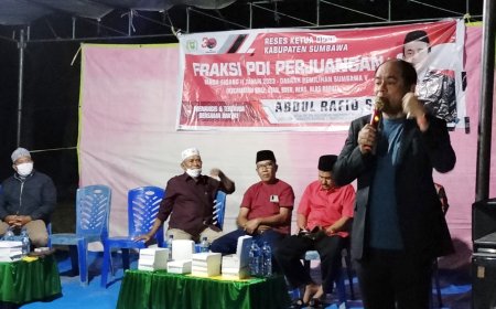 Reses Di Labuhan Alas 1,5 M Telah Digelontorkan. Ketua DPRD : Upaya maksimal Penuhi Aspirasi Masyarakat