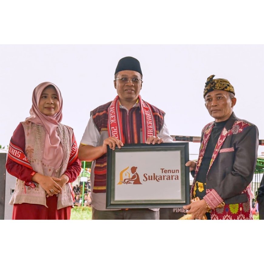Pecahkan Rekor MURI, Gubernur Bang Zul : Langkah Awal Kenalkan Tenun Sukarara ke Dunia