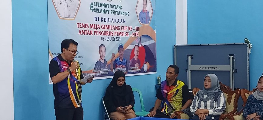 Bupati Sumbawa Buka Gemilang Cup III,Jadikan Momen Berkesan Jalin Persabatan dan Prestasi