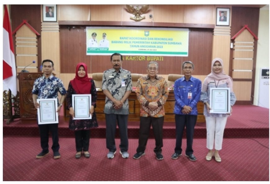 Tindak Lanjut Rekomendasi BPK terkait Aset, Pemda Sumbawa Gelar Rakor PBM dan Rekonsiliasi BMD