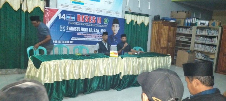Reses di Olat Rawa, Syamsul Fikri Eksekusi Langsung Aspirasi Warga