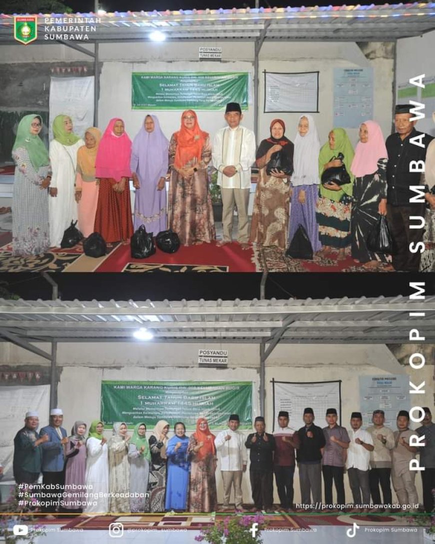 Sambut Tahun Baru Islam, Wakil Bupati Sumbawa Hadiri Undangan Kampung Kuris