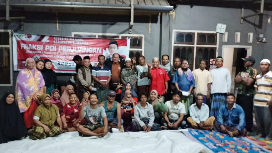 Reses di Dusun Tengkal Desa Dalam Penuh Kekeluargaan.Warga : Ketua  Rafiq  Konsisten Mengadvokasi Rakyat