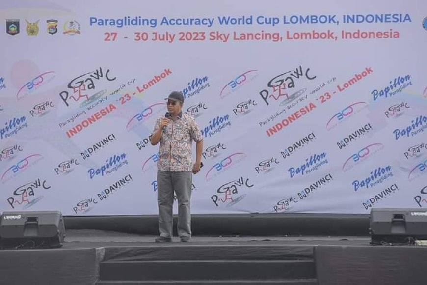 Gubernur NTB : Paragliding Accuracy World Cup 2023 Perlihatkan Eksotisme NTB di Mata Dunia