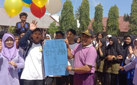 Peringati HUT SMP Negeri 1 Alas ke-65, Momentum Perkuat Komitmen  Lebih Maju dan Unggul
