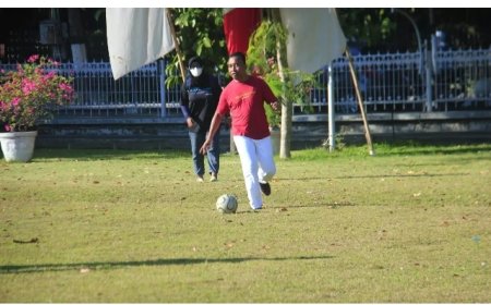 Rangkaian HUT RI Ke - 78, Pemprov NTB Adakan Fun Game Tradisional