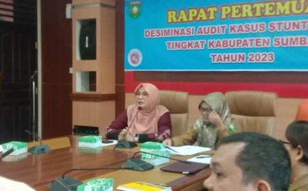 Wakil Bupati Hj. Novi Buka Rakor Desiminasi Audit Kasus Stunting