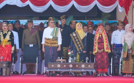 Pemprov NTB Gelar Upacara Bendera Peringatan HUT Ke 78 Republik Indonesia