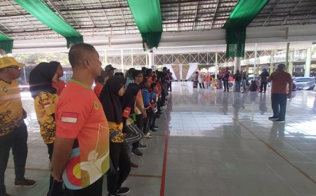 Atlit Panahan Sumbawa Dominasi Perolehan Medali HULTAH NWDI Indoor Archery Competition