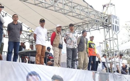 Kejurnas Grasstrack Sukses Digelar di Sirkuit Lantan, Gubernur Sebut NTB Miliki Banyak Bibit Crosser