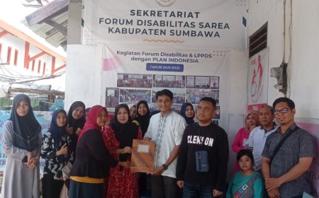 Realisasi Program AsiK Ber-Waqaf Uang, Koperasi Syariah BMT Insan Samawa kolaborasi dengan BKH Unsa dan  HWDI Kabupaten Sumbawa