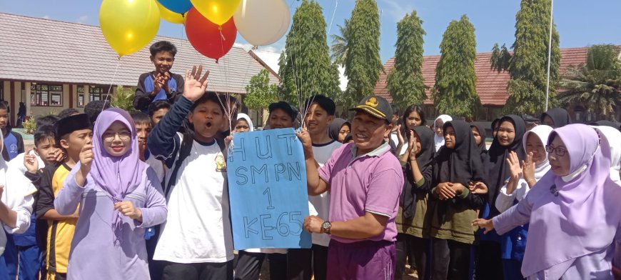 Peringati HUT SMP Negeri 1 Alas ke-65, Momentum Perkuat Komitmen  Lebih Maju dan Unggul