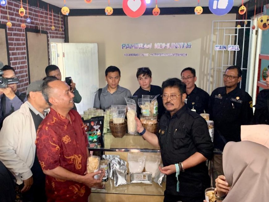 Mentan Kagumi Pengembangan Sorgum di NTB