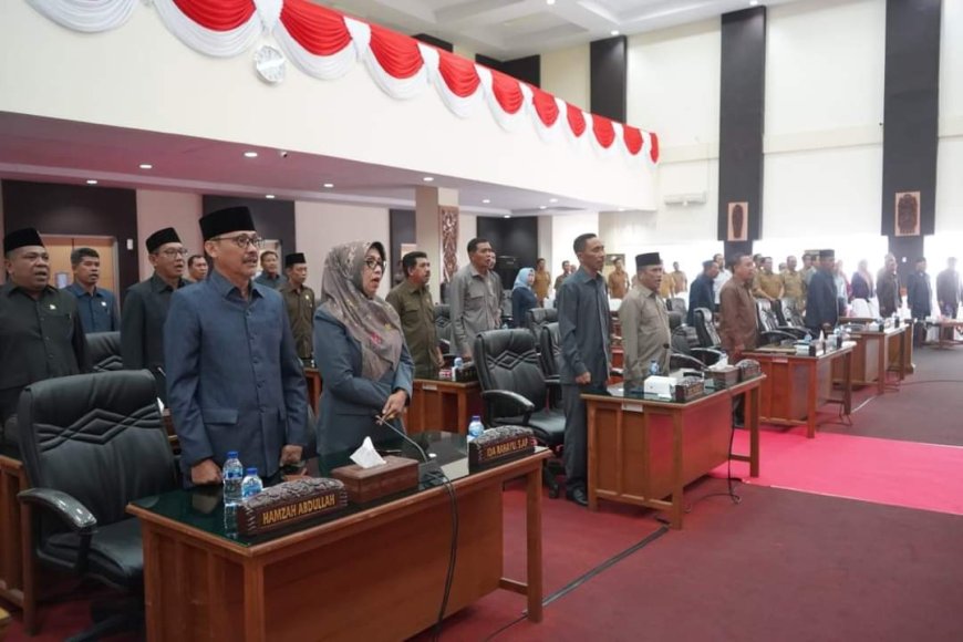 Badan Anggaran Sampaikan Laporan Terhadap KUA PPAS APBD Tahun Anggaran 2024