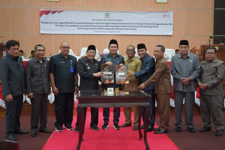 Badan Anggaran Sampaikan Laporan Terhadap KUA PPAS APBD Tahun Anggaran 2024