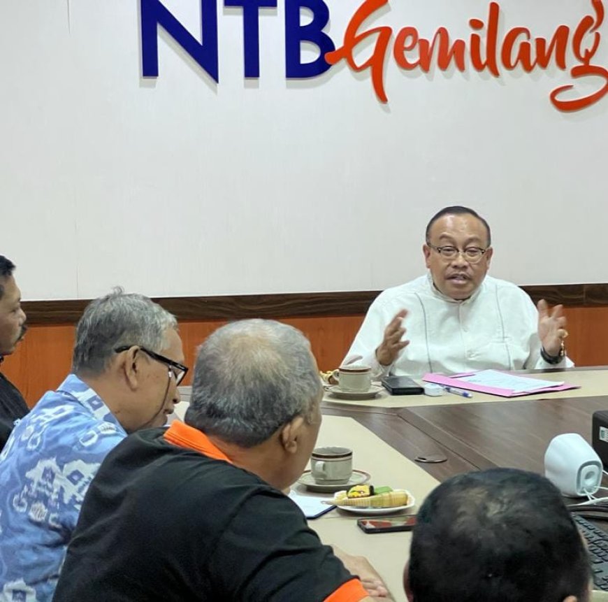 Terima Audiensi LPP RRI Mataram, Berikut Ini Arahan Sekda NTB