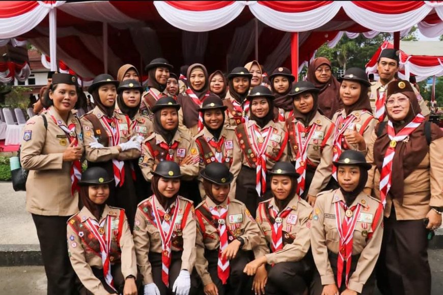 Upacara Hari Pramuka ke-62, Wagub NTB Ajak Seluruh Anggota Pramuka Mengabdi Tanpa Batas