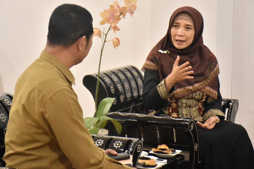 Menerima Audiensi BPOM  Wagub  Umi Rohmi : Sinergikan Program Kerja Dengan Posyandu Keluarga