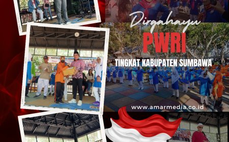 Semarak HUT PWRI  61 di Sumbawa Bertabur Door prize Dihadiri Gubernur,Wabup Hingga Ketua DPRD