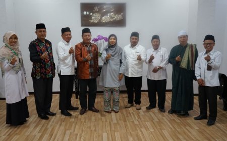 Terima Silaturahmi Baznas Wagub Umi Rohmi : Tetap Eksis Kelola Zakat
