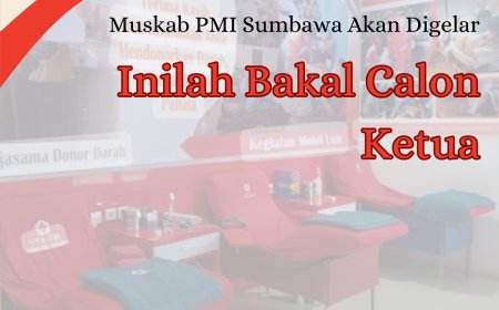 Muskab PMI Sumbawa Akan Digelar, inilah Bakal Calon Ketua