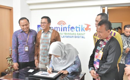 Jelang Akhir Pengabdian, Wagub Umi Rohmi Resmikan Command Center NTB