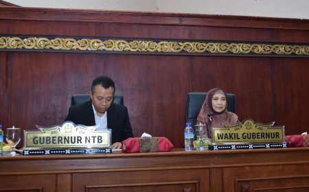 Inilah Sambutan Gubernur NTB Pada Perubahan APBD 2023