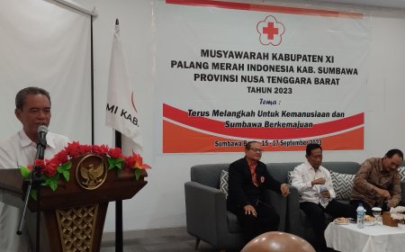 Halilulrahman : "Muskab PMI Tempat  Evaluasi Program  Agar Lebih Bermanfaat dan Memilih Pemimpin Terbaik"