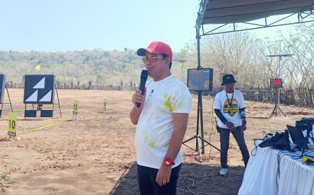 Buka Kejurkab Panahan 2023, Ketua KONI Sumbawa Bakar Semangat Atlit