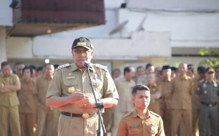 Apel Perdana Bersama seluruh ASN,  Pj Gub NTB Pesankan Jaga Profesionalitas