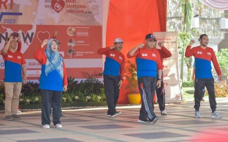 Pj Gubernur Miq Gite Serukan Giat  Berolah Raga