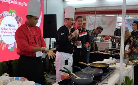 550 Pesona Kuliner Nusantara Pendamping Beras Tampil di Pameran Pangan Plus  Ekspo 2023