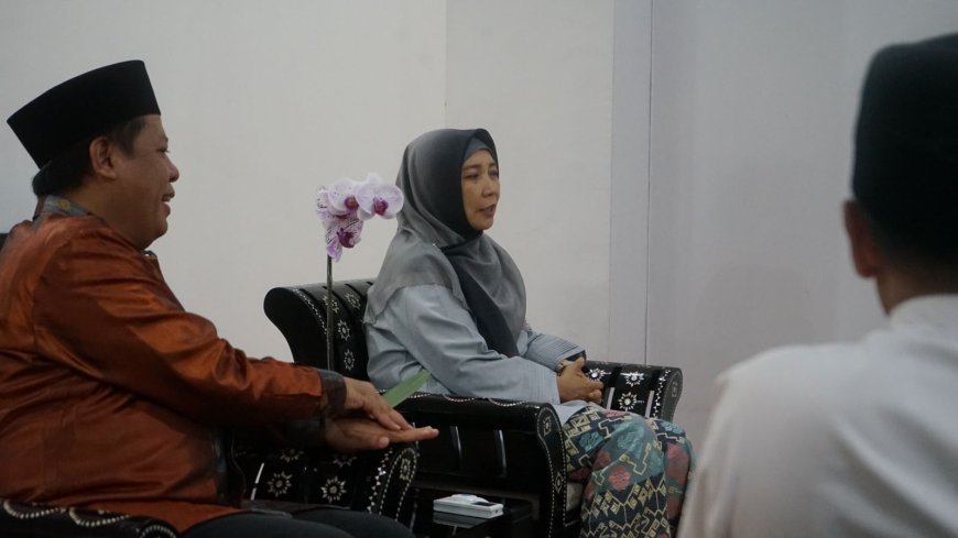 Terima Silaturahmi Baznas Wagub Umi Rohmi : Tetap Eksis Kelola Zakat