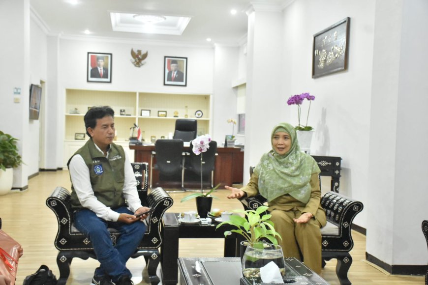 Terima Audiensi Forum Wartawan Pemprov NTB, Ummi Rohmi Sebut Peran Media Sangat Penting