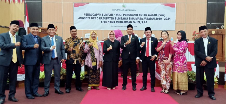 Dilantik Jadi Anggota DPRD, Muhammad Fauzi Panjatkan Syukur