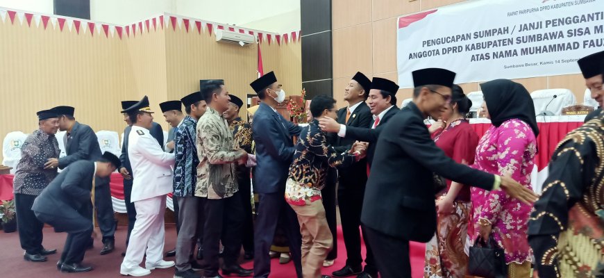 Dilantik Jadi Anggota DPRD, Muhammad Fauzi Panjatkan Syukur
