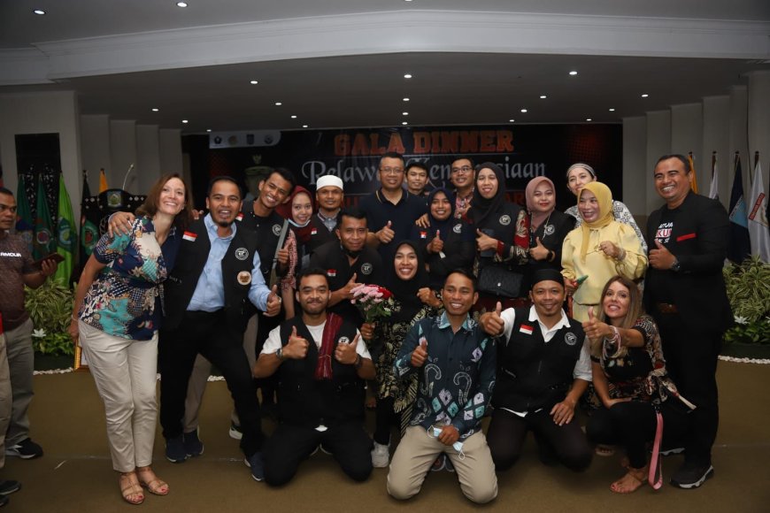 Diakhir pengabdian  Gubernur Bang Zul Gala Dinner bersama Relawan Kemanusiaan