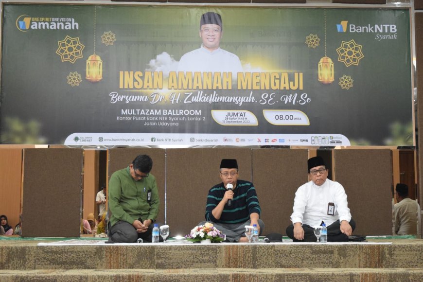 Gubernur NTB Hadiri Insan Amanah Mengaji