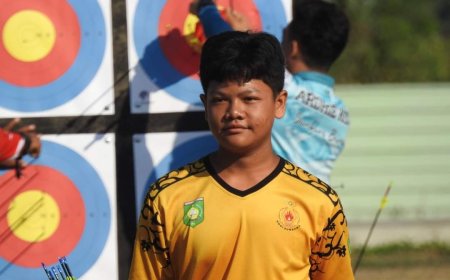 M.Daffa Rachan Yamin Atlit Termuda Compound di Selekda PraPON NTB Asal Sumbawa