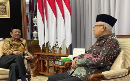 Wapres Ma’ruf Amin Puji Mahfud MD: Layak Menjadi Cawapres