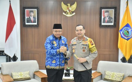 Kapolda Baru NTB Silaturahmi ke Pj Gubernur