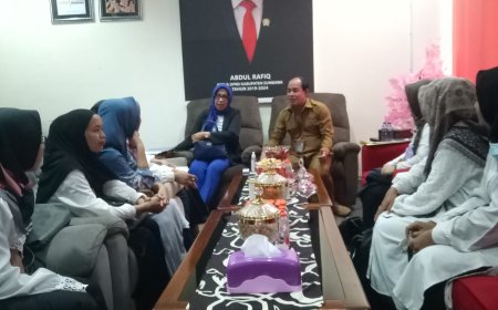 Ketua DPRD Terima Kunjungan Bidan D4 Pendidik  Terkait Pembatalan Kelulusan Administrasi P3K
