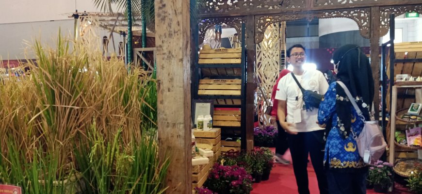 Sekolah Berkebun Kota Semarang Ikuti Pangan Plus Expo 2023